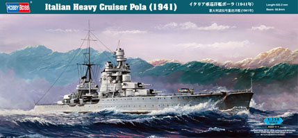 Сборная модель Корабль Italian Heavy Cruiser Pola (1941)