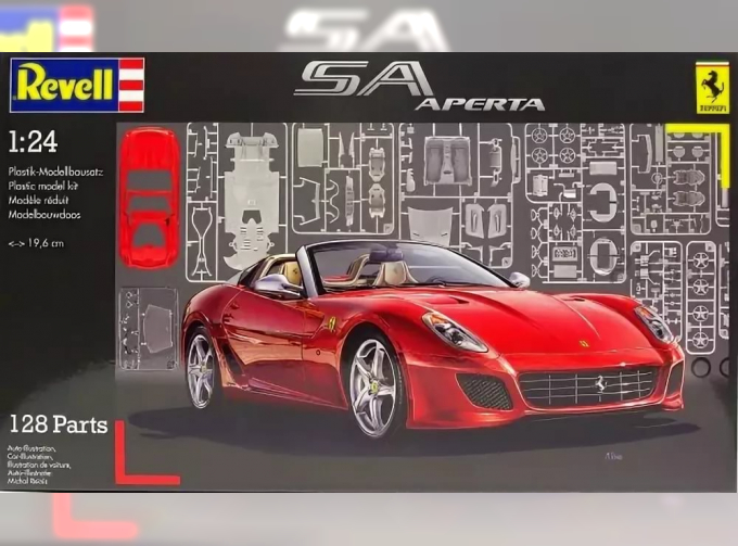 Сборная модель Легковой автомобиль Ferrari SA Aperta