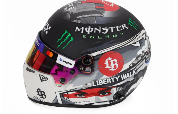 BELL HELMET Lando Norris 2025 F1 Japan Gp Mcl39 Team Mclaren №4 World Champion - Liberty Walk Livery, Black White