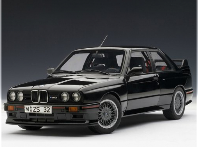 BMW M3 SPORT EVOLUTION 1990, BLACK