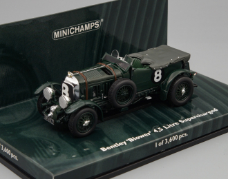 Bentley Blower 4 1/2 Litre Supercharged Team Miss Dorothy Paget N 8 24h Le Mans 1930 D.Benjafield - G.Ramponi