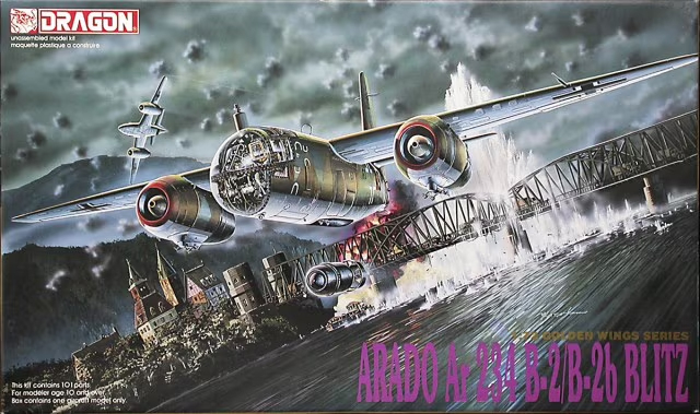 Сборная модель Arado Ar 234 B-2/B-2b Blitz