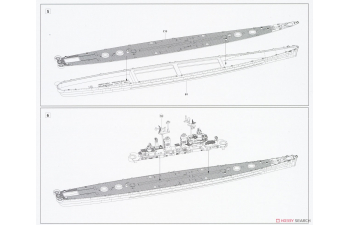 Сборная модель USS WORCESTER CL-144 CRUISER