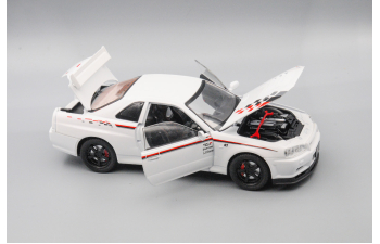 NISSAN Skyline GT-R, белый, 21 см.