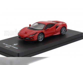 FERRARI F8 Tributo (2019) - With Showcase, Rosso Scuderia - Red