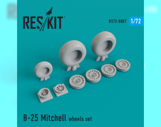 Колеса для North American B-25 Mitchell wheels set