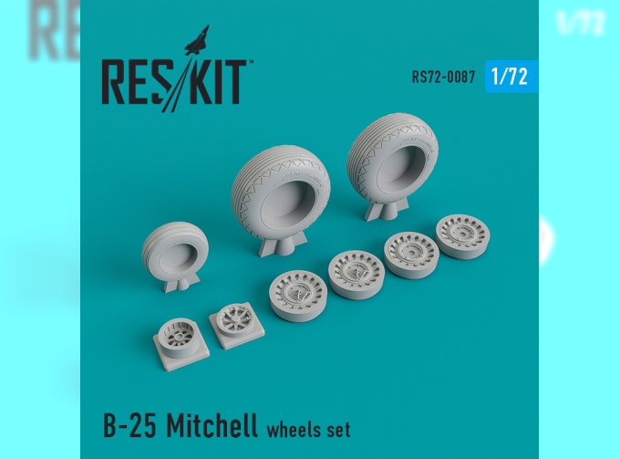 Колеса для North American B-25 Mitchell wheels set