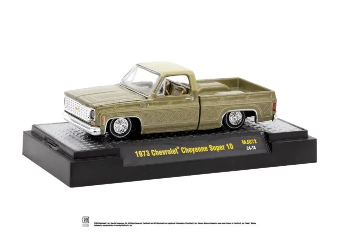 CHEVROLET Cheyenne Super 10 (1973), beige-brown