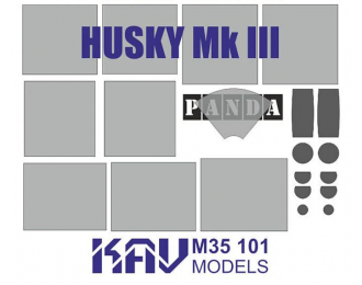 Маска окрасочная на Husky Mk III VMMD (Panda)