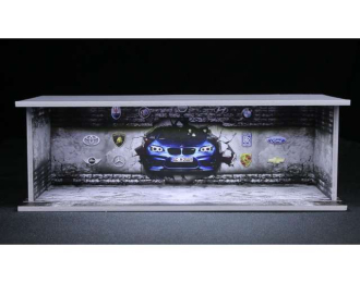 Diorama *Logo wall*, various