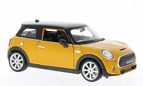MINI Hatch, dark yellow/black