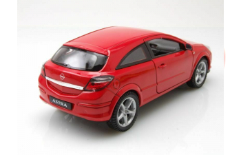 Opel Astra GTC 2005 (Astra H) красный