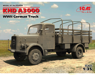 Сборная модель Германский армейский грузовой автомобиль KHD A3000
