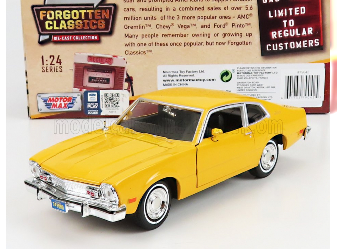 FORD Maverick (1974), yellow