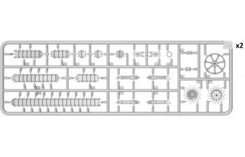 Сборная модель M3 Stuart - Military - Wwii 1945