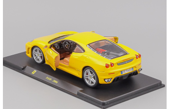 FERRARI F430 (2004) - Con Vetrina - With Showcase, Yellow