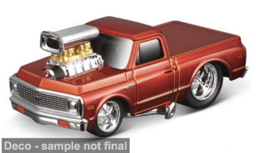 CHEVROLET C10 Pick Up (1972), orange