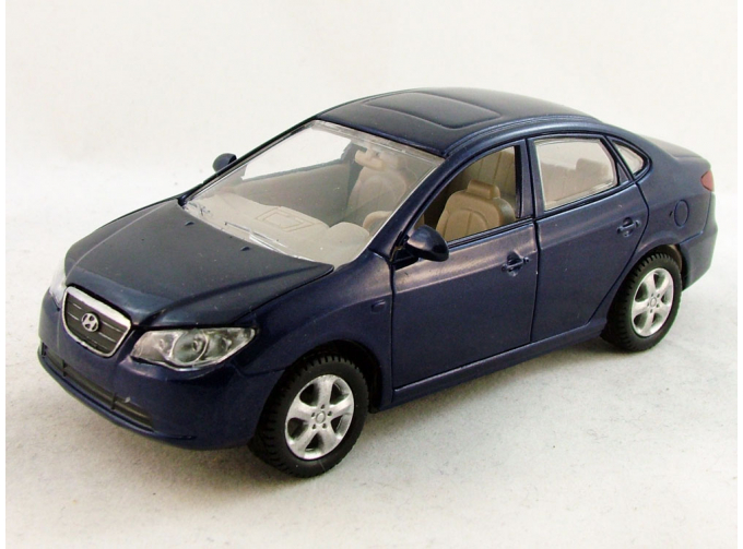 HYUNDAI Avante IV (Elantra IV), n.4658 1:34, синий