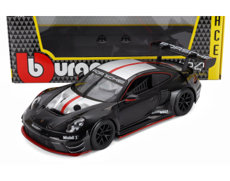 PORSCHE 911 GT3 R Racing Base Coupe (2023), black / silver