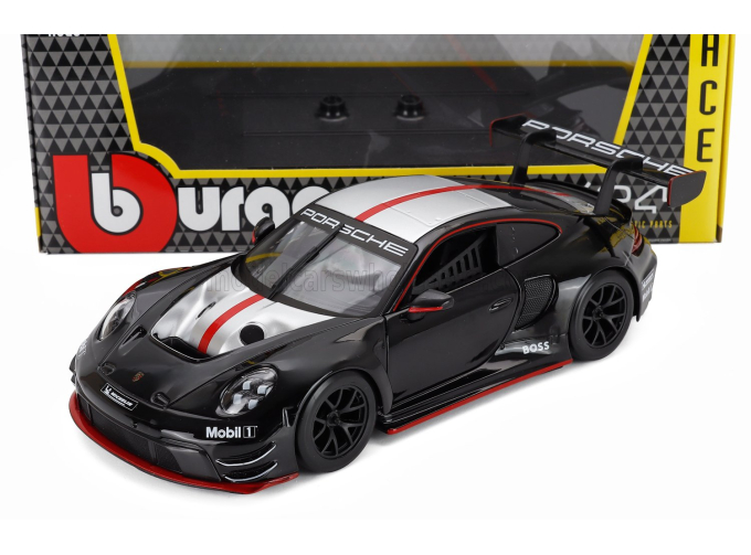 PORSCHE 911 GT3 R Racing Base Coupe (2023), black / silver