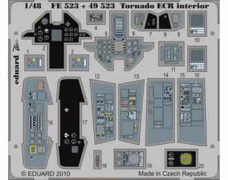 Фототравление Tornado ECR интерьер S. A.