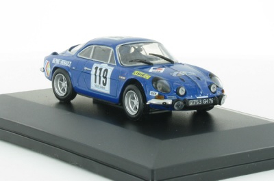 ALPINE A 110 n°119 Cévennes de 1969, серия Alpine and Renault Sportives 71, синий