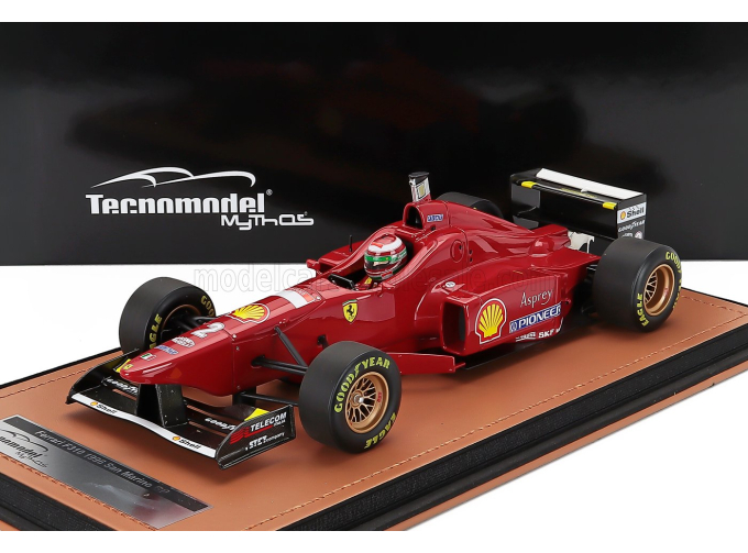 FERRARI F1 F310 №2 San Marino Gp (with Pilot Figure) Eddie Irvine (1996), Red