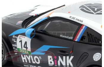 PORSCHE 911 992 Gt3 Cup Team M75 Bernhard №14 Winner Porsche Cup Oschersleben (2024) Robert De Haan, Black White