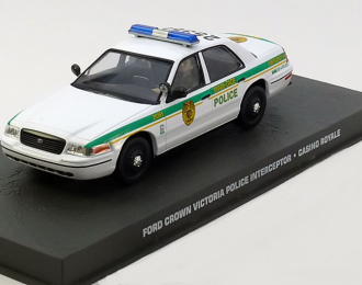 FORD Crown Victoria Police James Bond Casino Royale, white green
