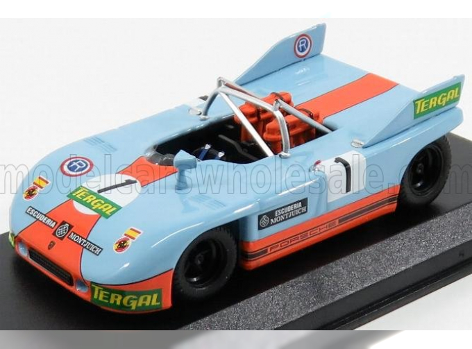 PORSCHE 908/03 Spider N1 1000km De Barcelona (1971) J.Fernandez, Light Blue