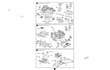 Сборная модель Танк Russian танк Т-80UK Main Battle Tank