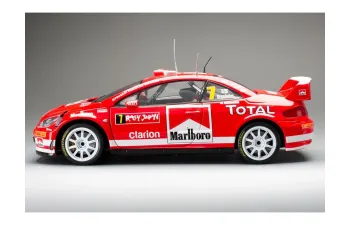 PEUGEOT 307 WRC #1 M.Grönholm/T.Rautiainen Winner Rally Japan (2005), red
