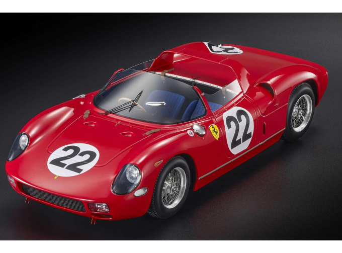 FERRARI 250P Spider 3.0l v12 Team Ferrari SPA Sefac №21 Winner 24h Le Mans (1963) Ludovico Scarfiotti - Lorenzo Bandini