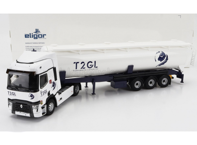 RENAULT T-line Tanker Truck T2gl Transports (2021), White