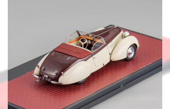 STEYR 220 Gleaser Sport Cabriolet (1938), beige / maroon