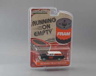 CHEVROLET One Fifty Sedan Delivery "FRAM Oil Filters" 1955 (Greenlight!)