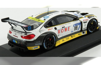 BMW 6-series M6 Gt3 Team Rowe Racing N 99 24h Nurburgring 2017 P.eng - M.martin - M.basseng - A.sims, White Yellow