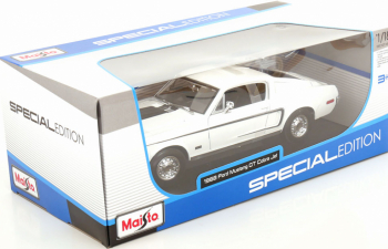 FORD Mustang GT Cobra Jet (1968), белый