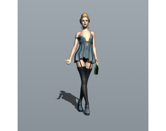 Фигурка Путана 5, окрашенная