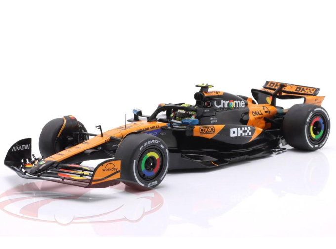 McLAREN MCL39 №4 Pole Position & Winner Australian GP (Melbourne) / Formula 1 World Champion Lando Norris (2025)