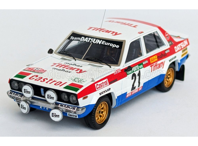 DATSUN 160J (night version) №21 Rally Portugal (1981) Santinho Mendes - Filipe Lopes 