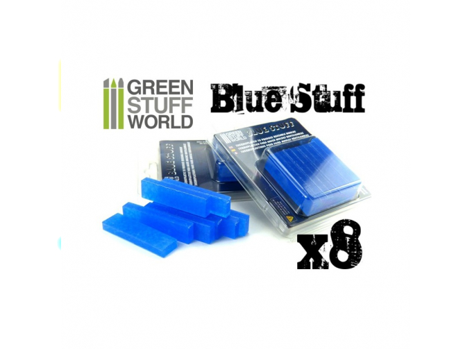 Масса для создания форм Blue Stuff Mold (8 шт.)