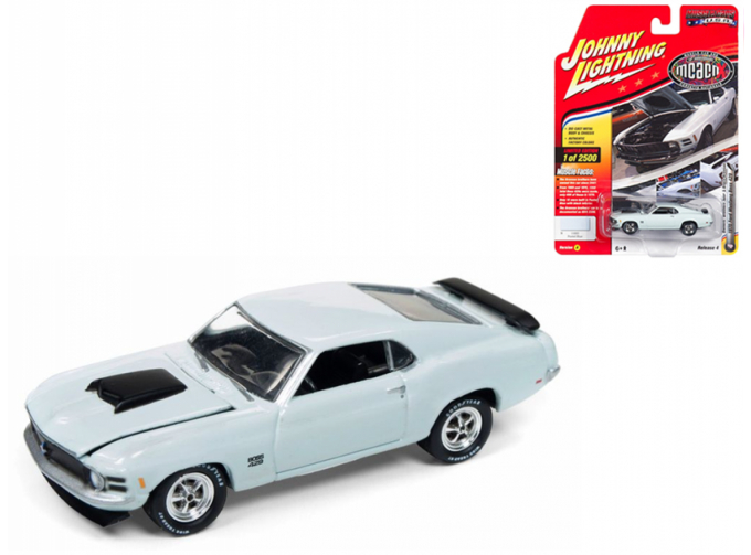 Ford Mustang Boss 429 1970, white