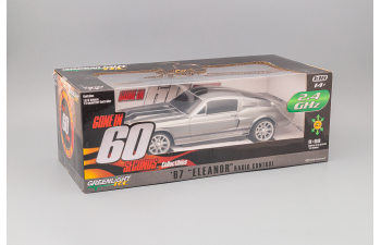 RC FORD Mustang Shelby Gt500 (1967) - Eleanor - Fuori In 60 Secondi - Gone In Sixty Seconds, Grey Met Black