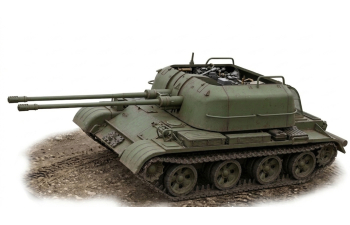 Сборная модель Зенитная самоходная установка ЗСУ-57-2
