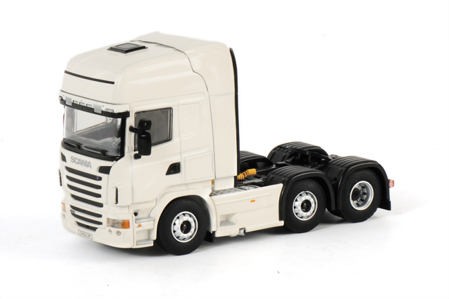 SCANIA R (new) Topline 6x2, White Line 1:50, белый