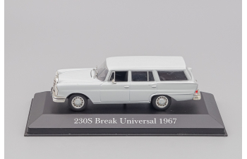 MERCEDES-BENZ 230 S Universal (1967), Mercedes-Benz Offizielle Modell-Sammlung 12, grey