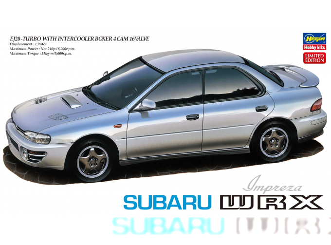 Сборная модель SUBARU Impreza WRX