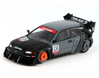 HONDA Pandem Civic EG6, black/grey