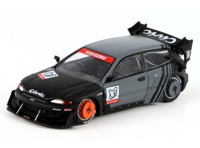 HONDA Pandem Civic EG6, black/grey